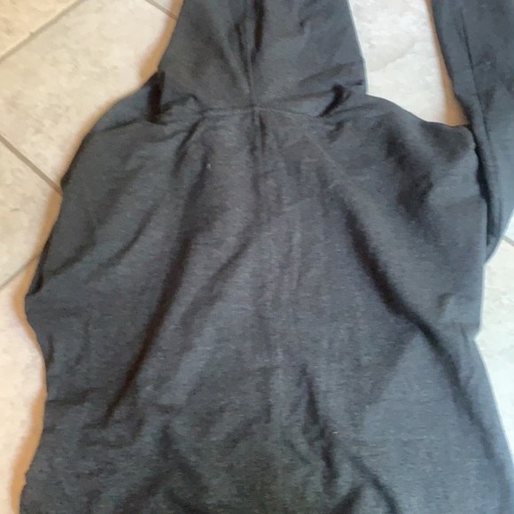 Calvin cowlneck cotton tunic dk gray Sz XL - Picture 4 of 4